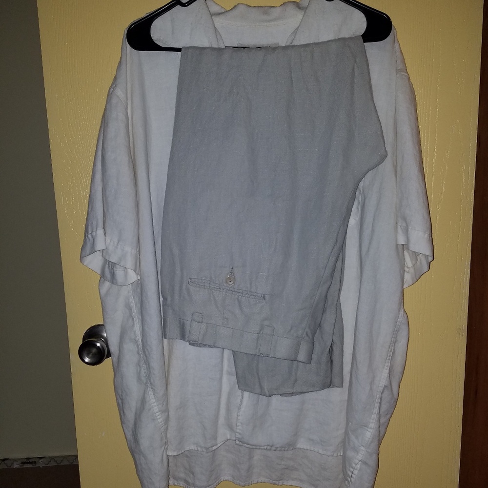 *make offer*100% linen set